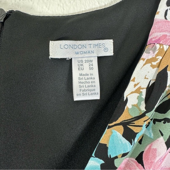London Times Woman Women’s Dress Floral Midi - Picture 6 of 12